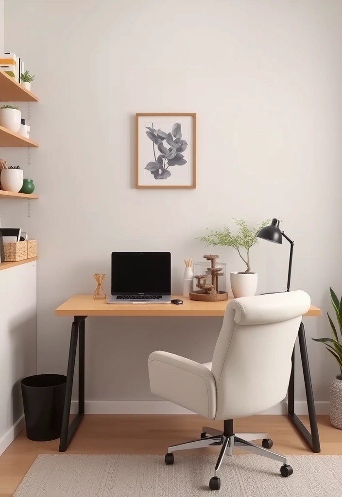 11 Affordable Home Office Setups That Will Boost Your Productivity Instantly! - 10. Personal Zen Zone