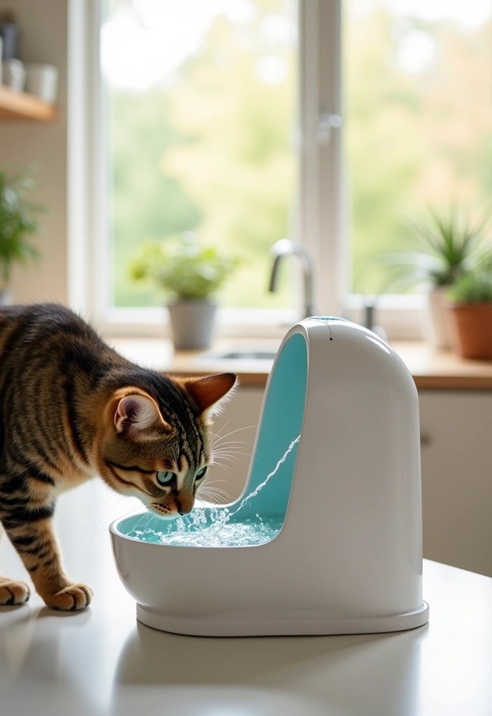 11 Smart Pet Toys That Will Keep Your Pets Entertained for Hours (You Can't Miss #8!) - 11. Smart Pet Water Fountain