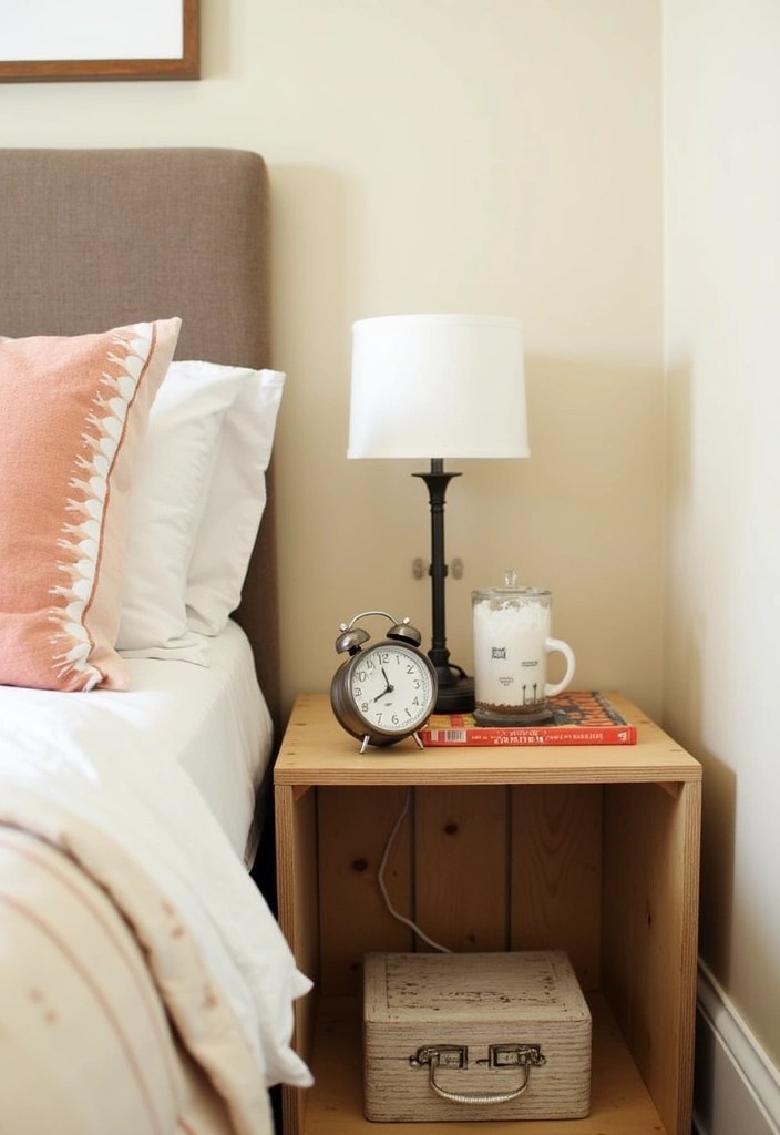 12 Creative DIY Furniture Projects You Can Make This Weekend (You'll Love #4!) - 10. Simple DIY Nightstand