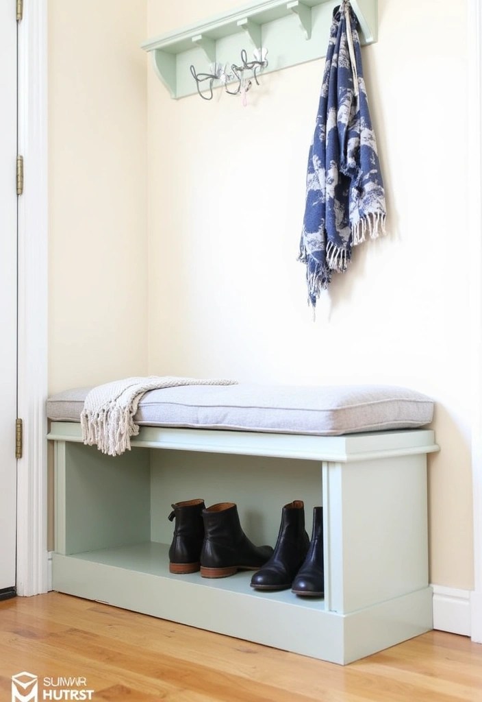 12 Creative DIY Furniture Projects You Can Make This Weekend (You'll Love #4!) - 4. Chic DIY Bench with Storage
