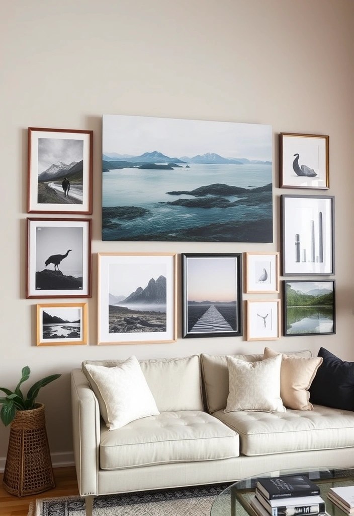 14 Chic Home Accessories for That Luxurious Look on a Budget (#7 Will Surprise You!) - 2. Statement Wall Art