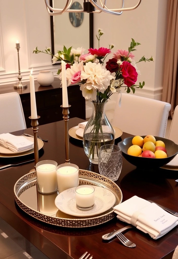 14 Chic Home Accessories for That Luxurious Look on a Budget (#7 Will Surprise You!) - 3. Elegant Table Decor