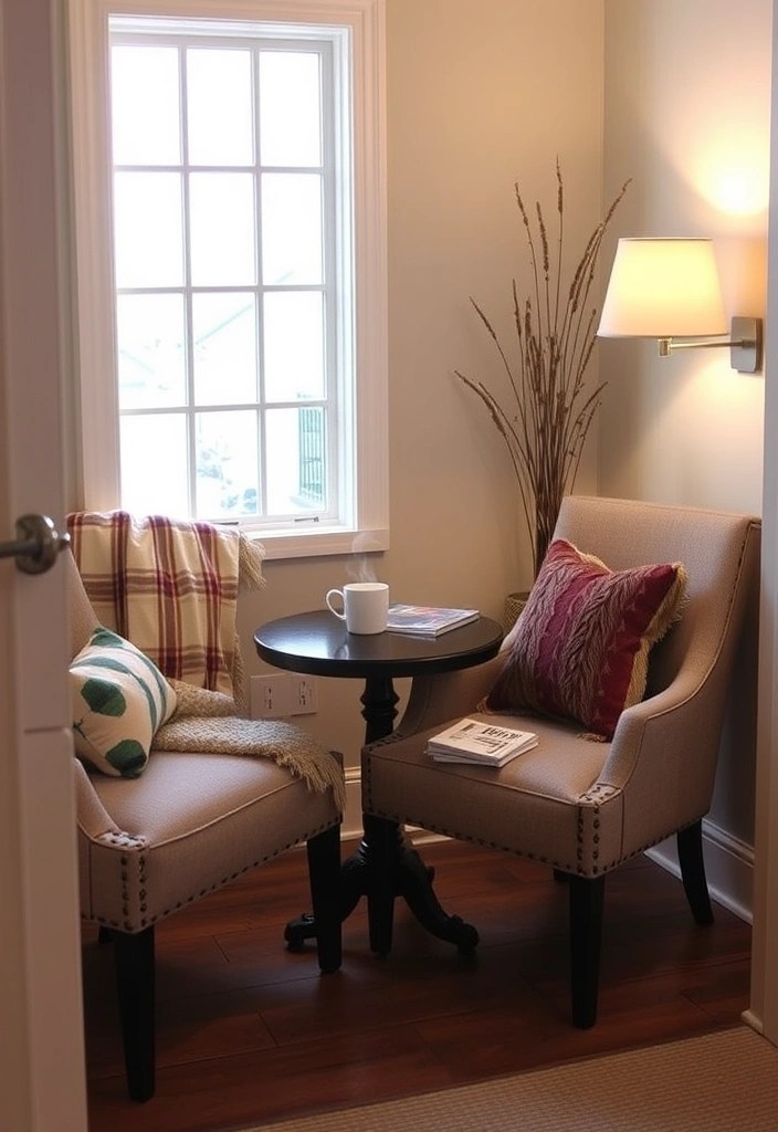 14 Entryway Ideas That'll Make a Stunning First Impression (Your Guests Will Be Amazed!) - 3. Cozy Nook with Seating