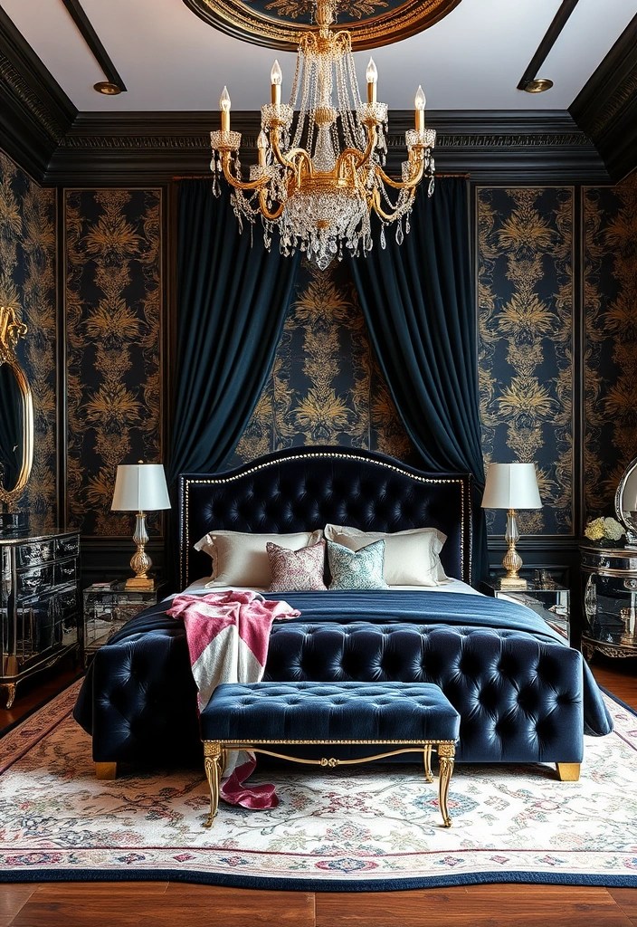 20 Bedroom Transformations That'll Make You Never Want to Leave Home (Wait Until You See #11!) - 5. Elegant Glam