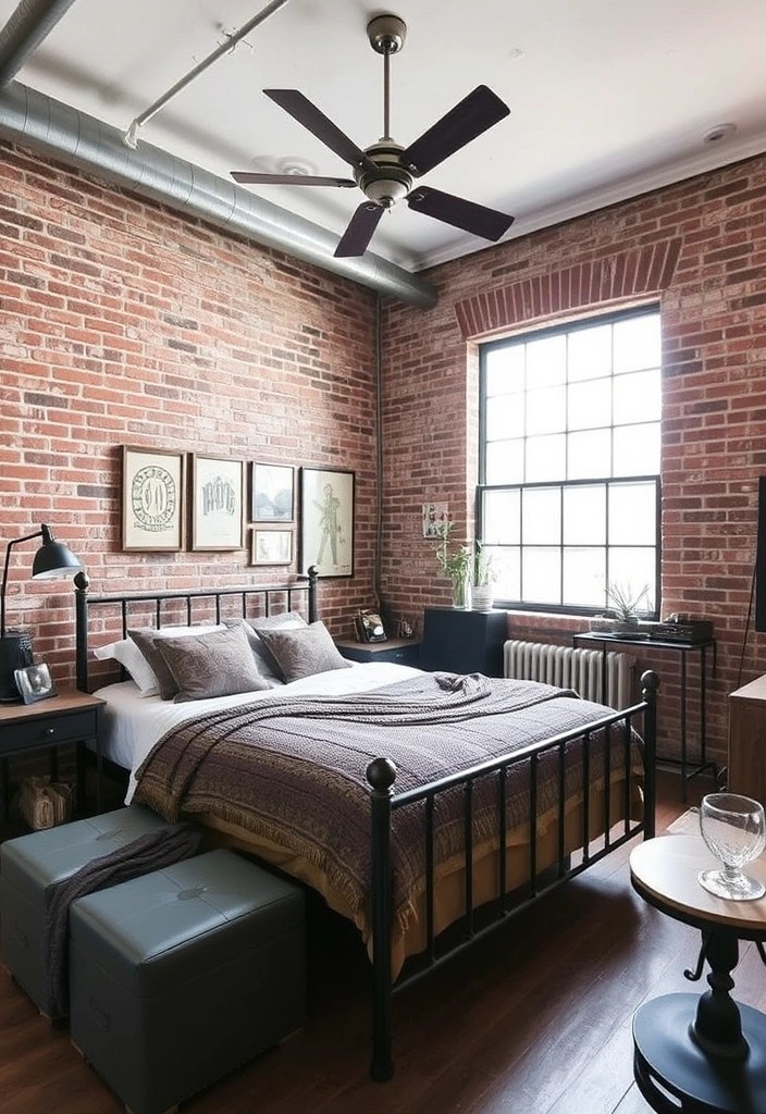 20 Bedroom Transformations That'll Make You Never Want to Leave Home (Wait Until You See #11!) - 6. Industrial Edge