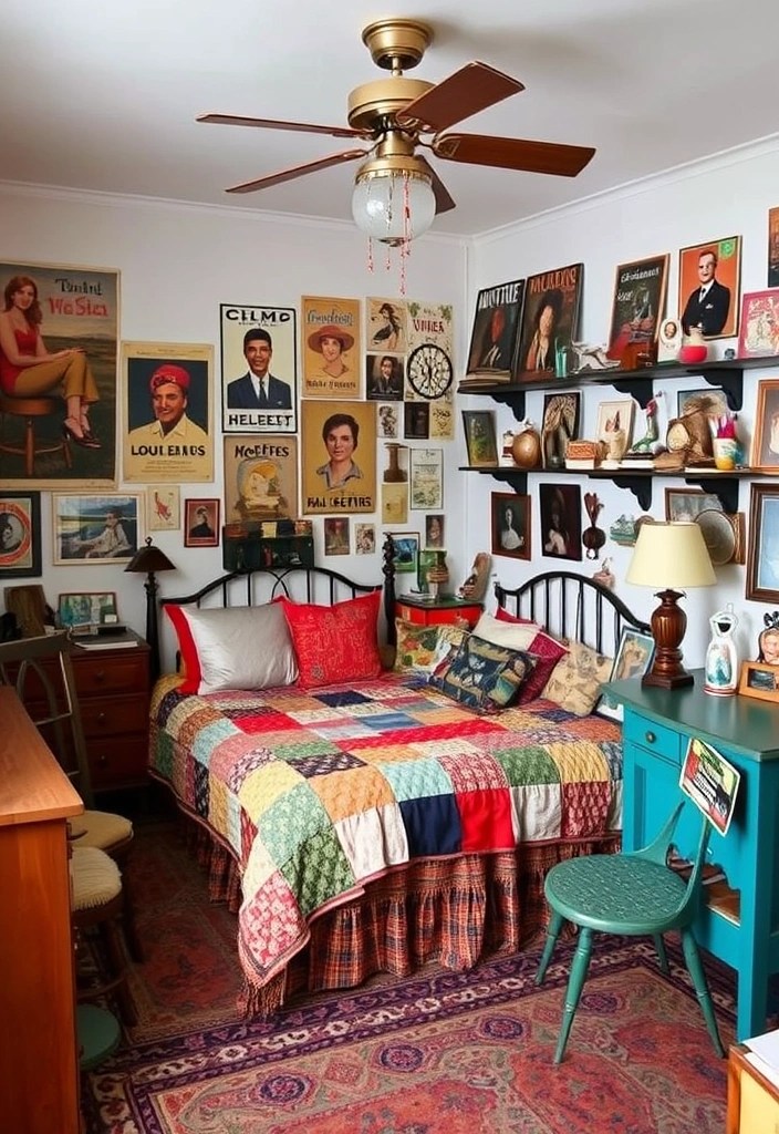 20 Bedroom Transformations That'll Make You Never Want to Leave Home (Wait Until You See #11!) - 7. Vintage Eclectic