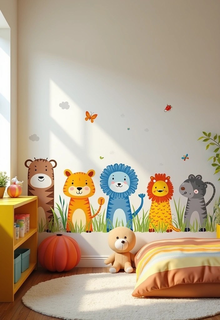 21 Retro Home Accessories That'll Add a Fun Twist to Any Room! (You’ll Love #15!) - 15. Playful Wall Decals