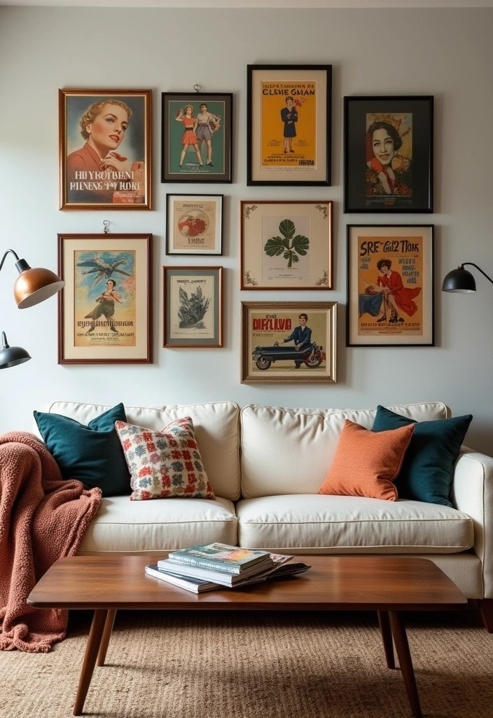 21 Retro Home Accessories That'll Add a Fun Twist to Any Room! (You’ll Love #15!) - 2. Vintage Wall Art