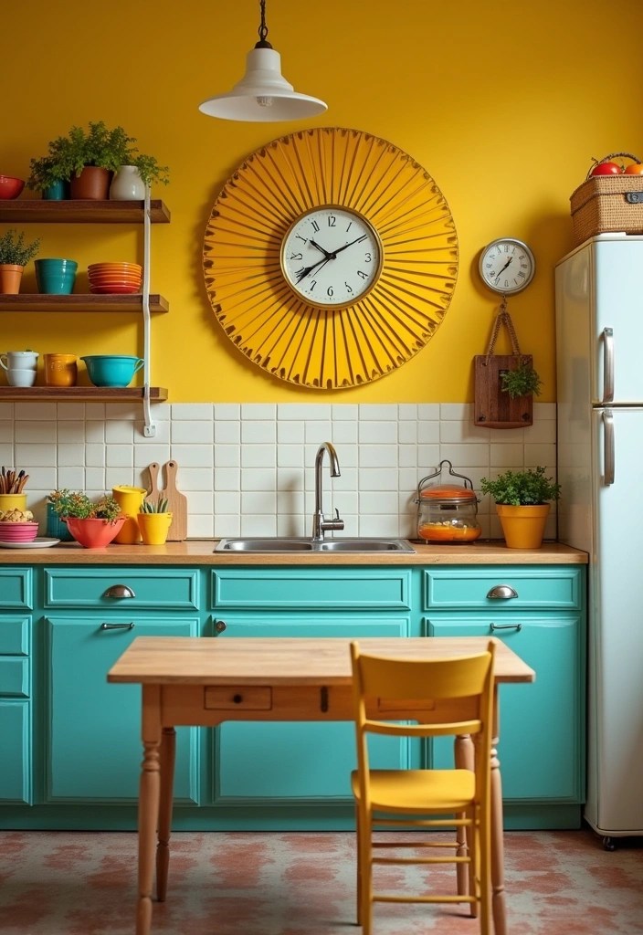 21 Retro Home Accessories That'll Add a Fun Twist to Any Room! (You’ll Love #15!) - 4. Retro Clocks