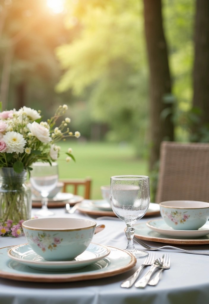 22 Must-Have Spring Decor Products That Will Transform Your Home (You Won't Believe #10!) - 3. Pastel Tableware for Spring Gatherings