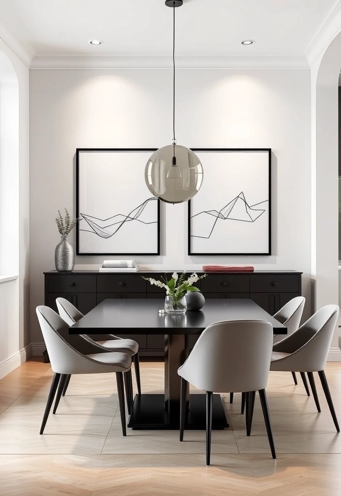 23 Unique Wall Decor Ideas That'll Make Your Home Stand Out! - 18. Minimalist Line Art