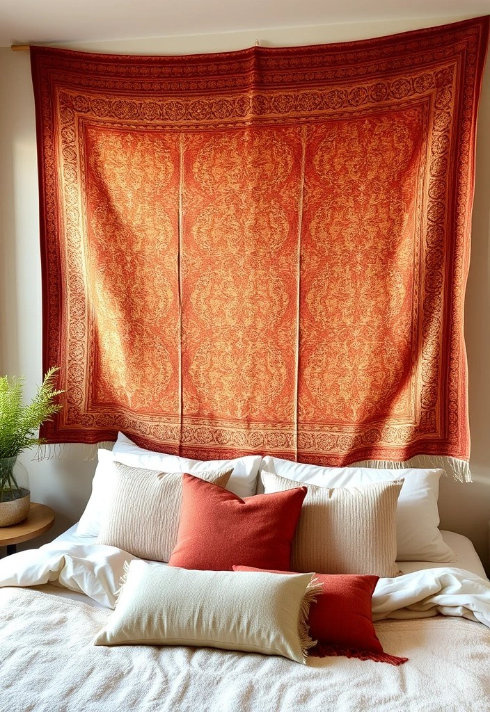 23 Unique Wall Decor Ideas That'll Make Your Home Stand Out! - 4. Tapestry or Fabric Wall Hangings