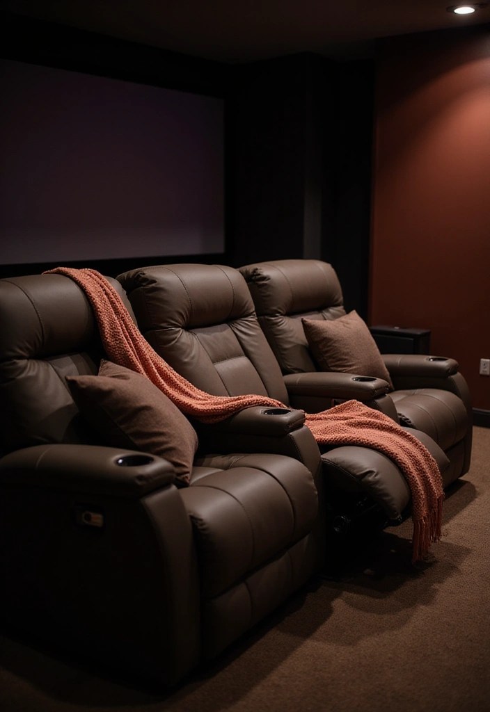 12 Must-Have Home Theater Gadgets That'll Transform Your Movie Nights Forever! - 4. Comfortable Recliner Chairs