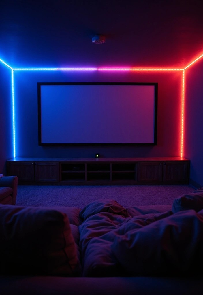 12 Must-Have Home Theater Gadgets That'll Transform Your Movie Nights Forever! - 5. Ambient LED Lighting