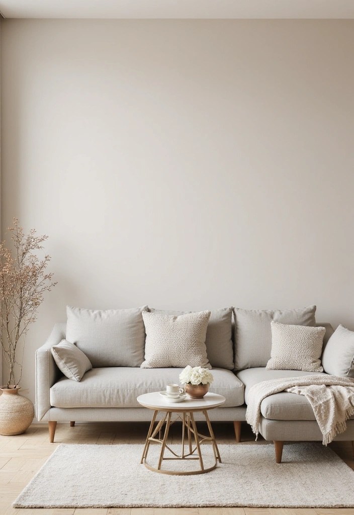 13 Minimalist Home Decor Tips That Will Simplify Your Life (And Look Amazing!) - 1. Embrace Neutral Colors