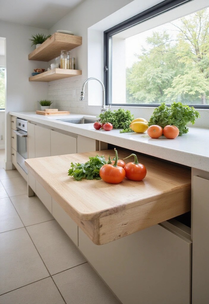 18 Genius Kitchen Organization Hacks That Will Change Your Life (Don't Miss #7!) - 14. Pull-Out Cutting Boards