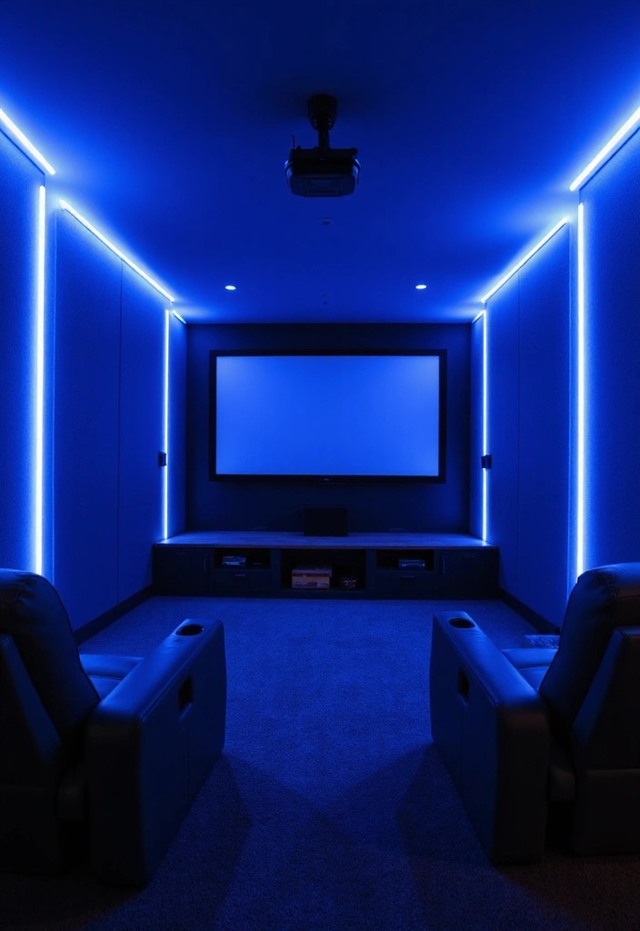 19 Stylish Lighting Ideas That'll Create Ambiance in Every Room (Wait Until You See #3!) - 12. Color-Changing LED Lights