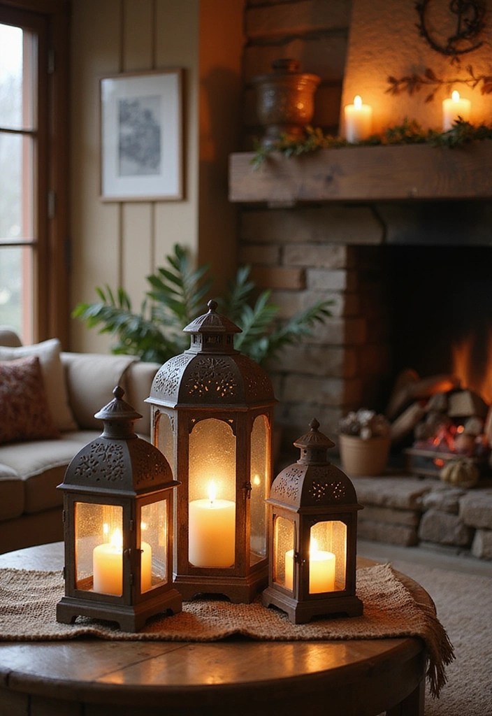 19 Stylish Lighting Ideas That'll Create Ambiance in Every Room (Wait Until You See #3!) - 15. Lanterns for Cozy Vibes