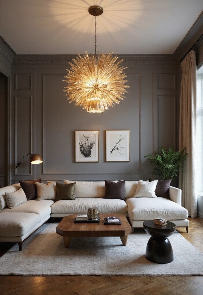 19 Stylish Lighting Ideas That'll Create Ambiance in Every Room (Wait Until You See #3!) - 19. Artful Light Fixtures