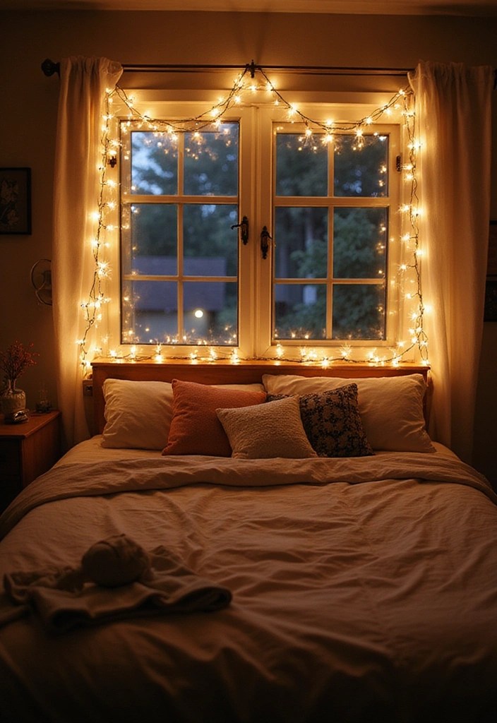 19 Stylish Lighting Ideas That'll Create Ambiance in Every Room (Wait Until You See #3!) - 6. Fairy Lights for Whimsical Touch