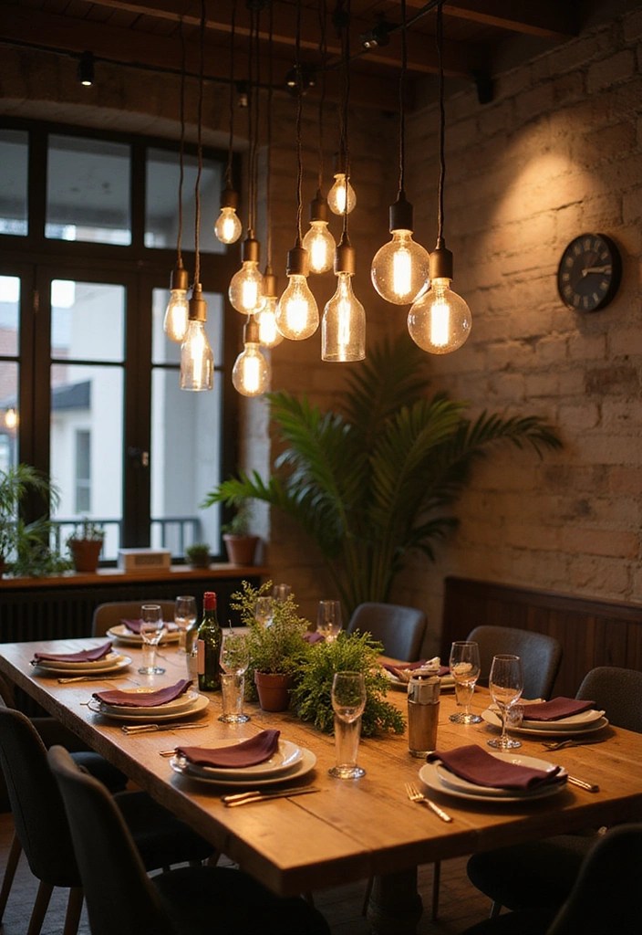 19 Stylish Lighting Ideas That'll Create Ambiance in Every Room (Wait Until You See #3!) - 7. Pendant Lights for Kitchen & Dining Areas