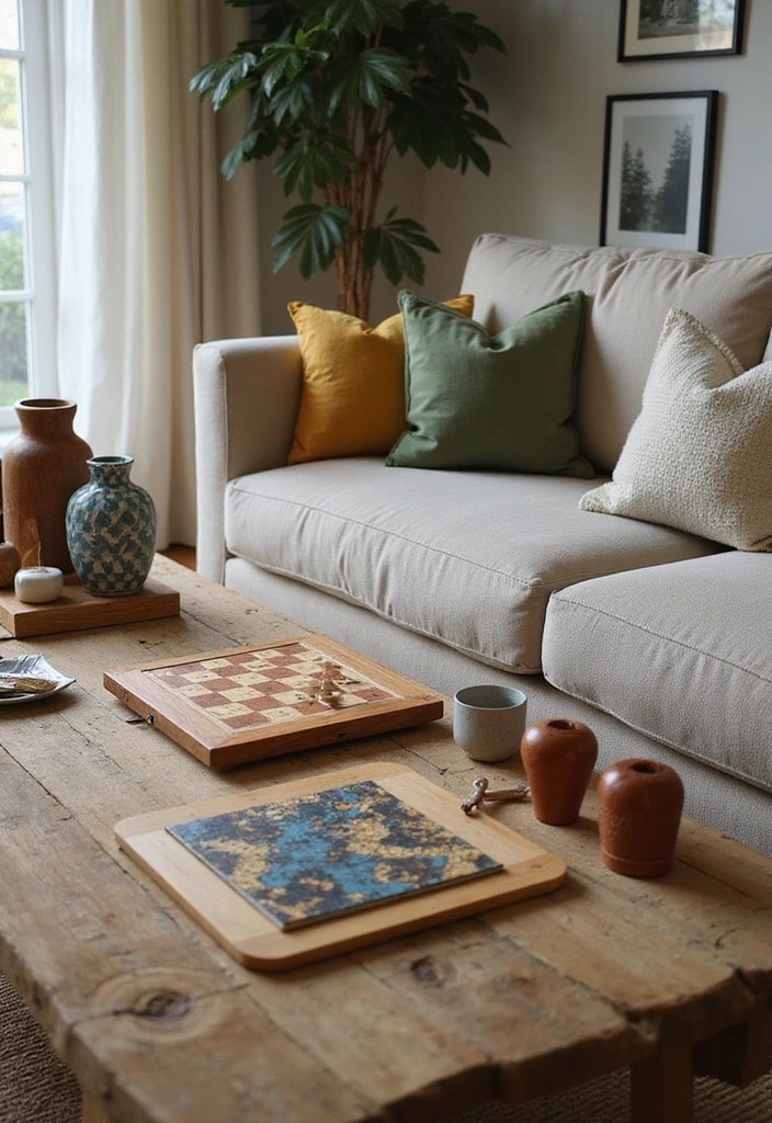 20 Coffee Table Decor Ideas You Must Have (Your Guests Will Be Jealous of #8!) - 17. Interactive Decor