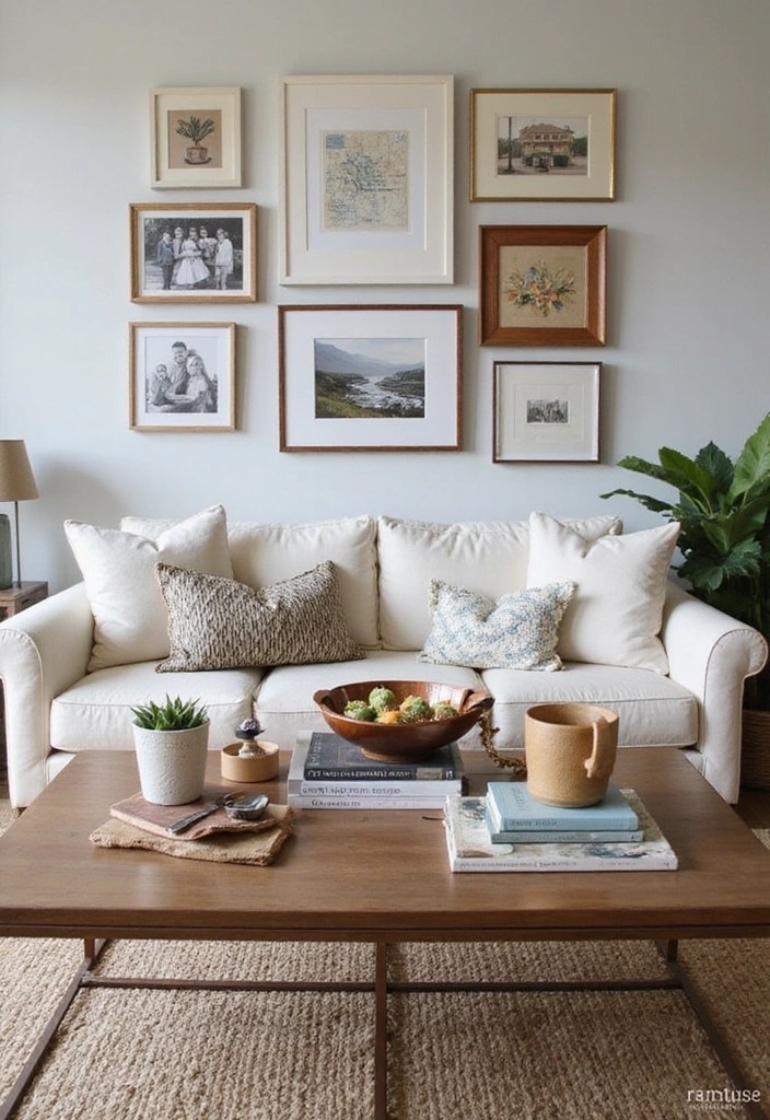 20 Coffee Table Decor Ideas You Must Have (Your Guests Will Be Jealous of #8!) - 9. Personal Touches