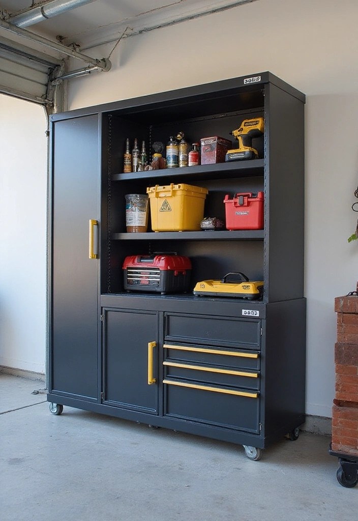 20 Must-Have Garage Accessories That Will Transform Your Space Forever! - 14. Heavy-Duty Storage Cabinets
