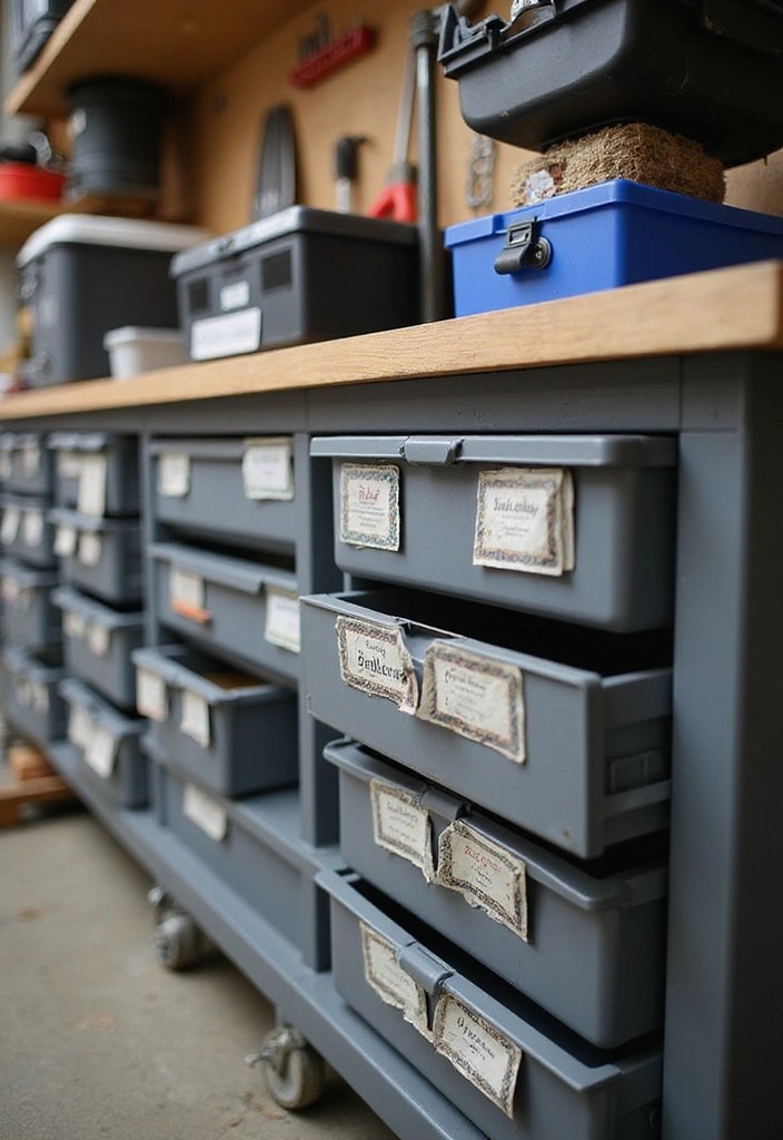 20 Must-Have Garage Accessories That Will Transform Your Space Forever! - 9. Labeling Systems