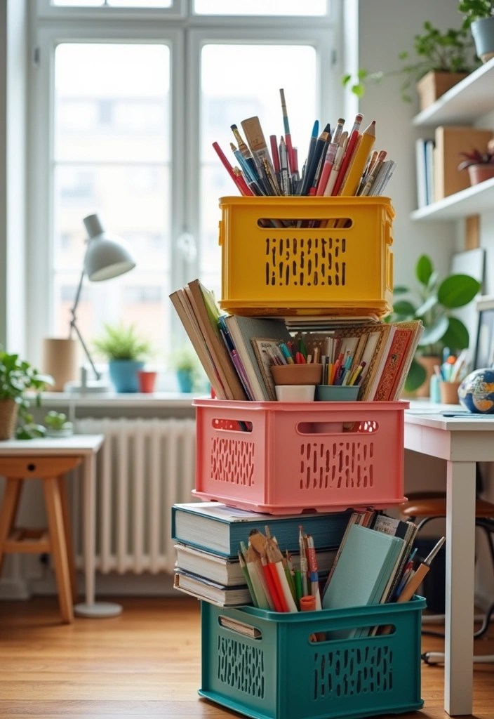 20 Must-Have Storage Pieces for Your Apartment That Will Change Your Life! - 10. Foldable Storage Crates