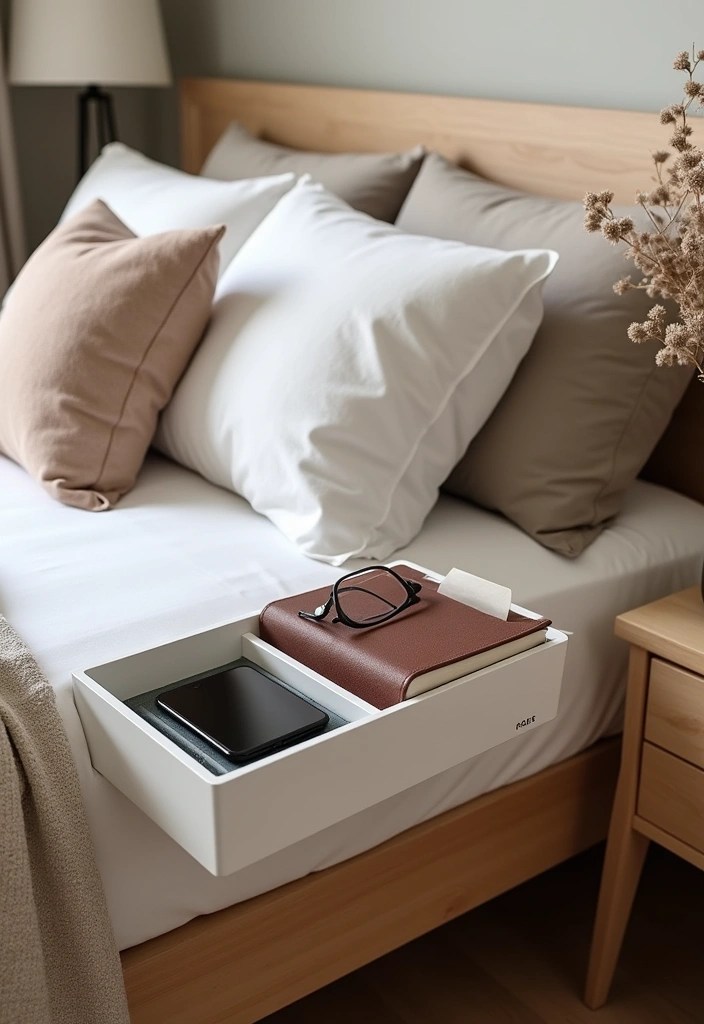 20 Must-Have Storage Pieces for Your Apartment That Will Change Your Life! - 12. Bedside Caddy