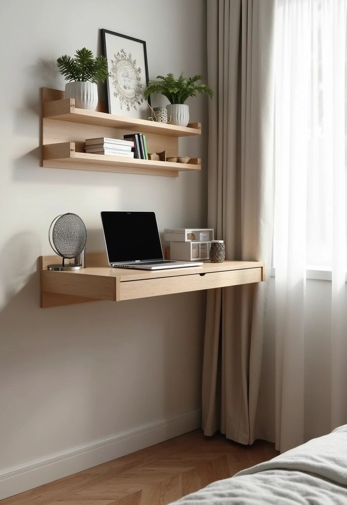 20 Must-Have Storage Pieces for Your Apartment That Will Change Your Life! - 15. Foldable Wall Desk