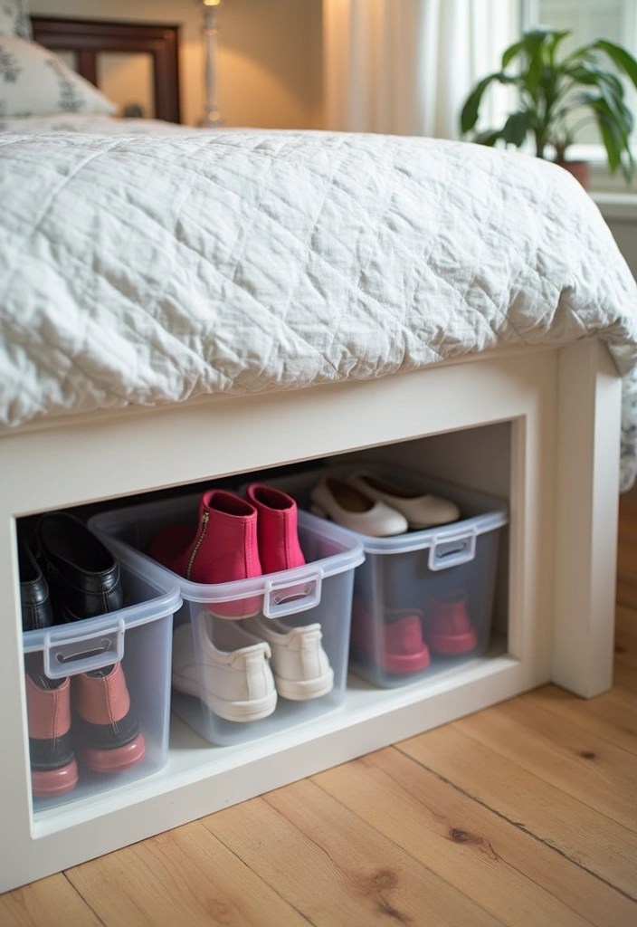 20 Must-Have Storage Pieces for Your Apartment That Will Change Your Life! - 2. Under-Bed Storage Bins