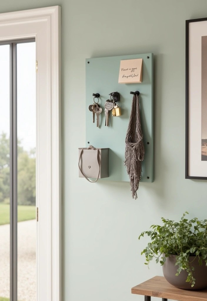 20 Must-Have Storage Pieces for Your Apartment That Will Change Your Life! - 20. Magnetic Wall Organizer