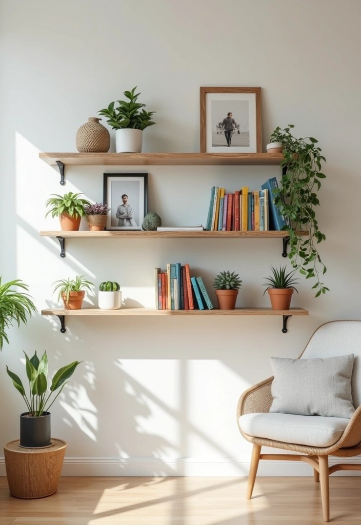 20 Must-Have Storage Pieces for Your Apartment That Will Change Your Life! - 3. Wall-Mounted Shelves