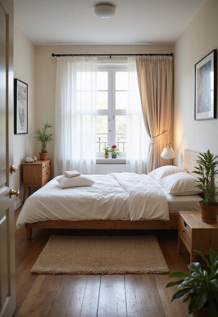 12 Feng Shui Bedroom Layouts That Will Transform Your Small Space into a Sanctuary! - 1. Commanding Position Layout