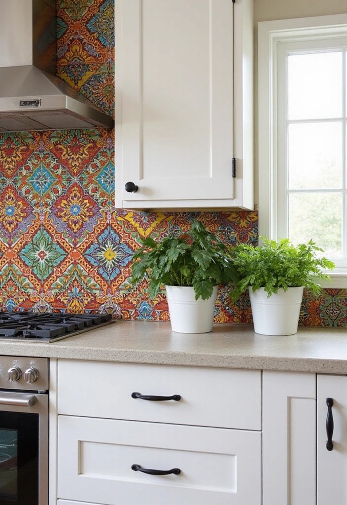 13 Retro Kitchen Designs from the 1970s That Are Making a Comeback (You'll Love #5!) - 7. Bold Backsplashes