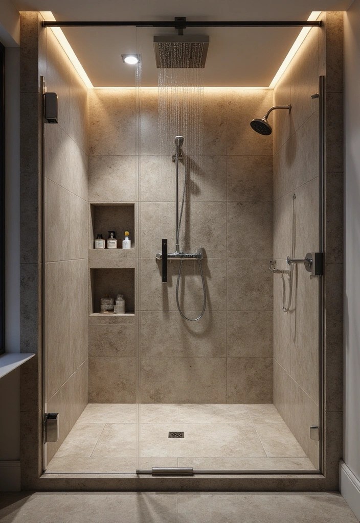 15 Bathroom Renovation Ideas That'll Turn Your Space Into a Spa-Like Oasis! - 3. Spa-Inspired Showers