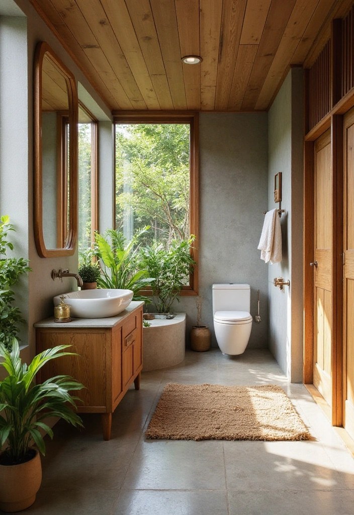 15 Bathroom Renovation Ideas That'll Turn Your Space Into a Spa-Like Oasis! - 5. Natural Materials