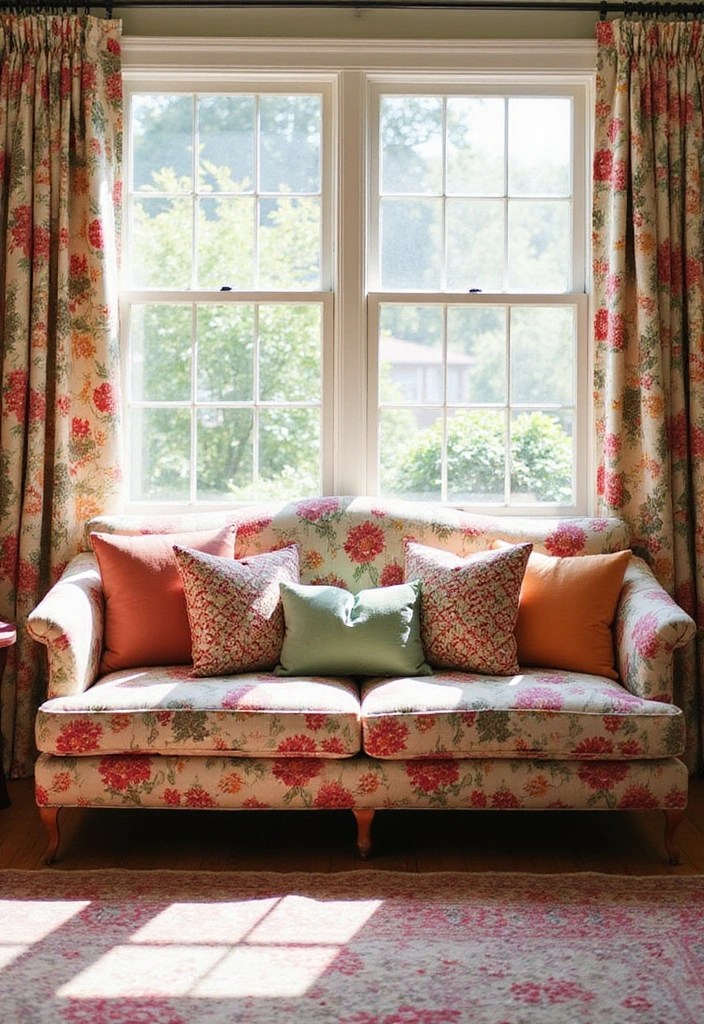 16 Must-Have 90s Home Accessories That’ll Make You Smile Like It's 1999! - 6. Floral Patterns