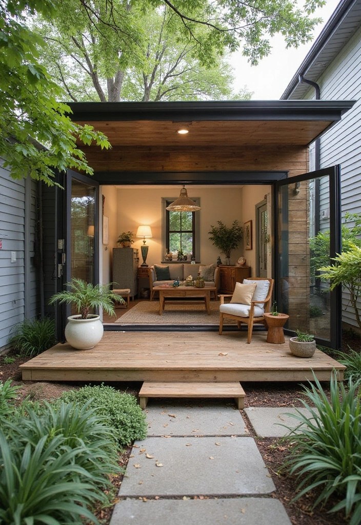 16 Tiny Home Decor Ideas That'll Make Your Space Feel Like a Mansion (#9 Is a Game-Changer!) - 11. Outdoor Integration: Bring the Outside In