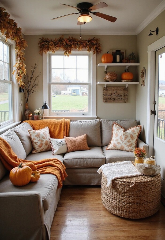 16 Tiny Home Decor Ideas That'll Make Your Space Feel Like a Mansion (#9 Is a Game-Changer!) - 13. Seasonal Decor: Freshen Up Your Space