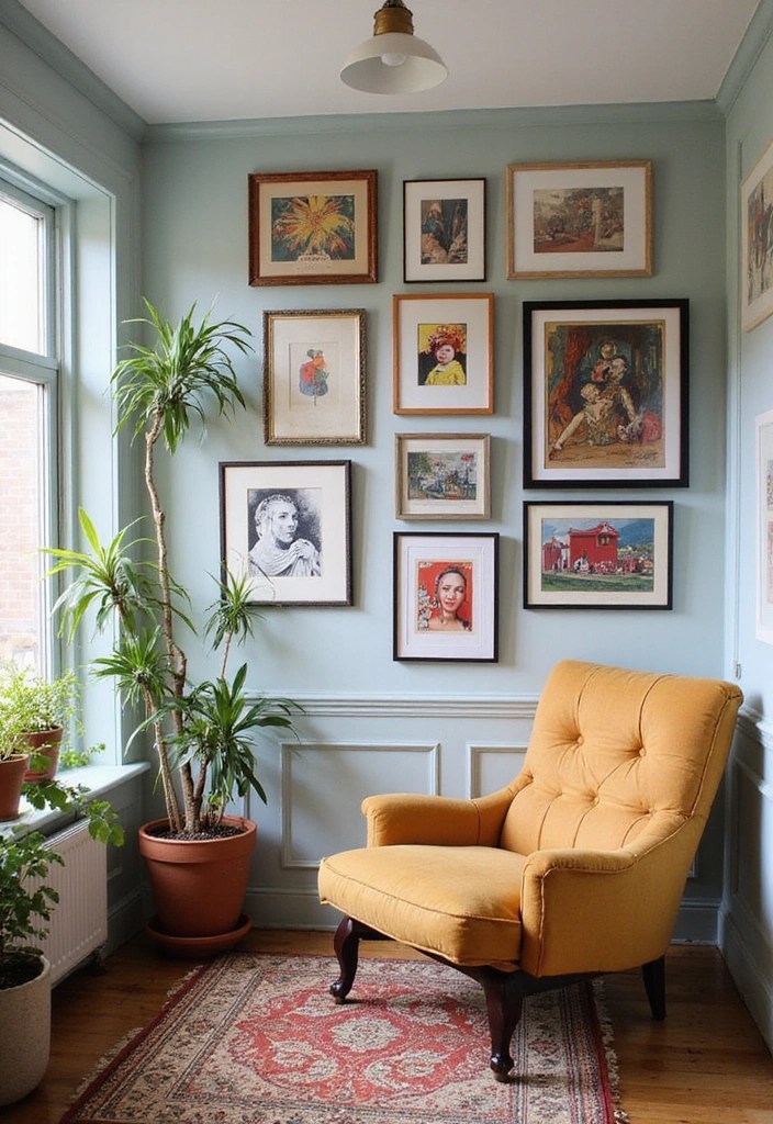 16 Tiny Home Decor Ideas That'll Make Your Space Feel Like a Mansion (#9 Is a Game-Changer!) - 14. Wall Art: Personal Touches