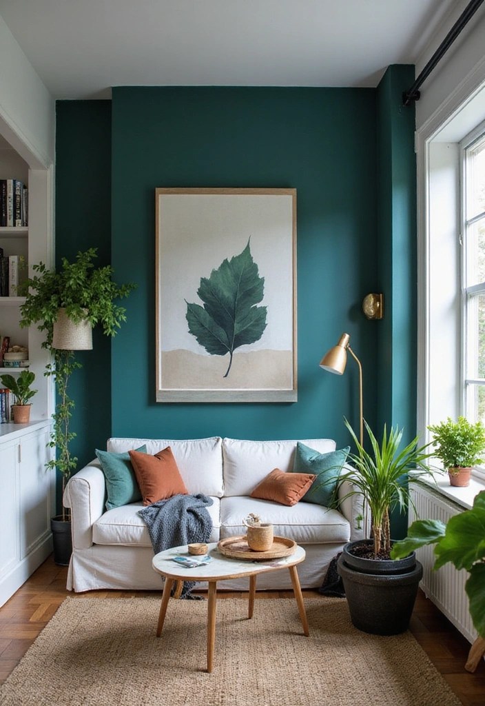 16 Tiny Home Decor Ideas That'll Make Your Space Feel Like a Mansion (#9 Is a Game-Changer!) - 6. Accent Walls: Bold Statements