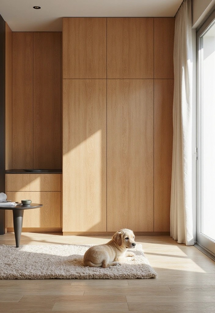 21 Pet-Safe Materials That’ll Transform Your Home (And Keep Your Fur Babies Safe!) - 19. Soft Timber Wall Panels