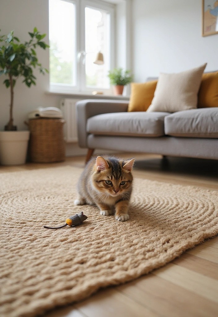 21 Pet-Safe Materials That’ll Transform Your Home (And Keep Your Fur Babies Safe!) - 6. Natural Fiber Rugs