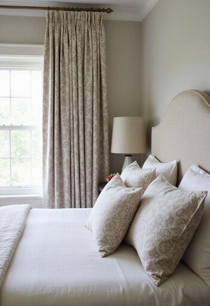 21 Tranquil Bedroom Decor Ideas You Won't Believe Cost Less Than $100! - 10. Incorporate Subtle Patterns