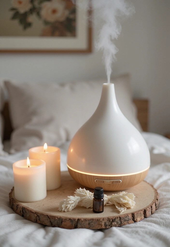 21 Tranquil Bedroom Decor Ideas You Won't Believe Cost Less Than $100! - 21. Use Aromatherapy for Relaxation