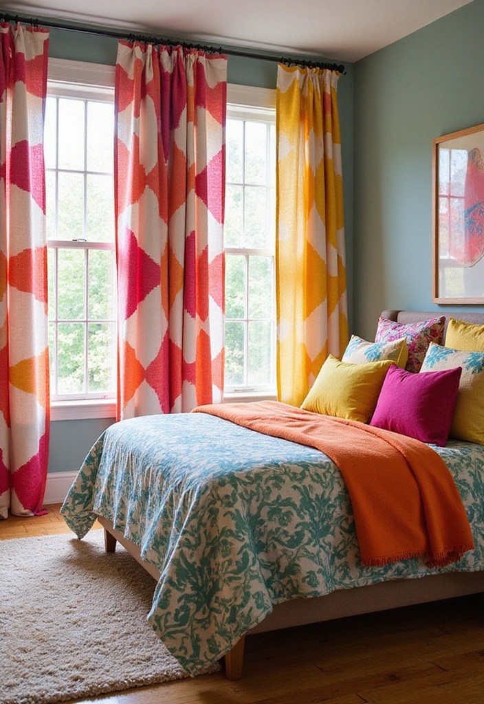 Unlock the Magic: 10 Retro Decor Ideas from the 1970s That Will Transform Your Home! - 6. Brightly Colored Textiles