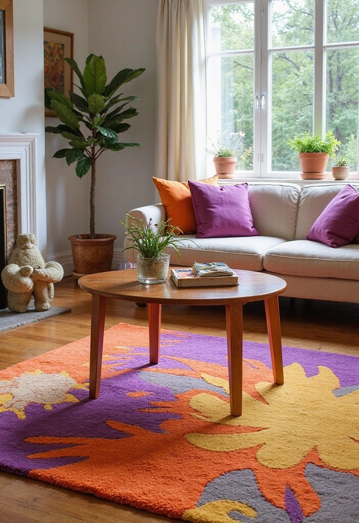 Unlock the Magic: 10 Retro Decor Ideas from the 1970s That Will Transform Your Home! - 8. Statement Rugs